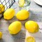 12PCS Artificial Lemons, Large 3.7" x 2.5" Realistic Faux Yellow Plastic Lemons for Fruit Bowls, Home Kitchen Table Décor, Cabinet Display, Party Decorations, and Photography Props
